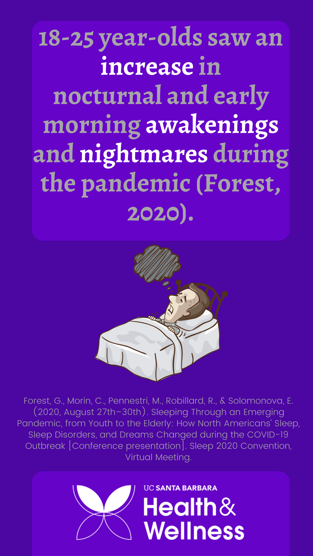 'COVID-19 Sleep Poster'