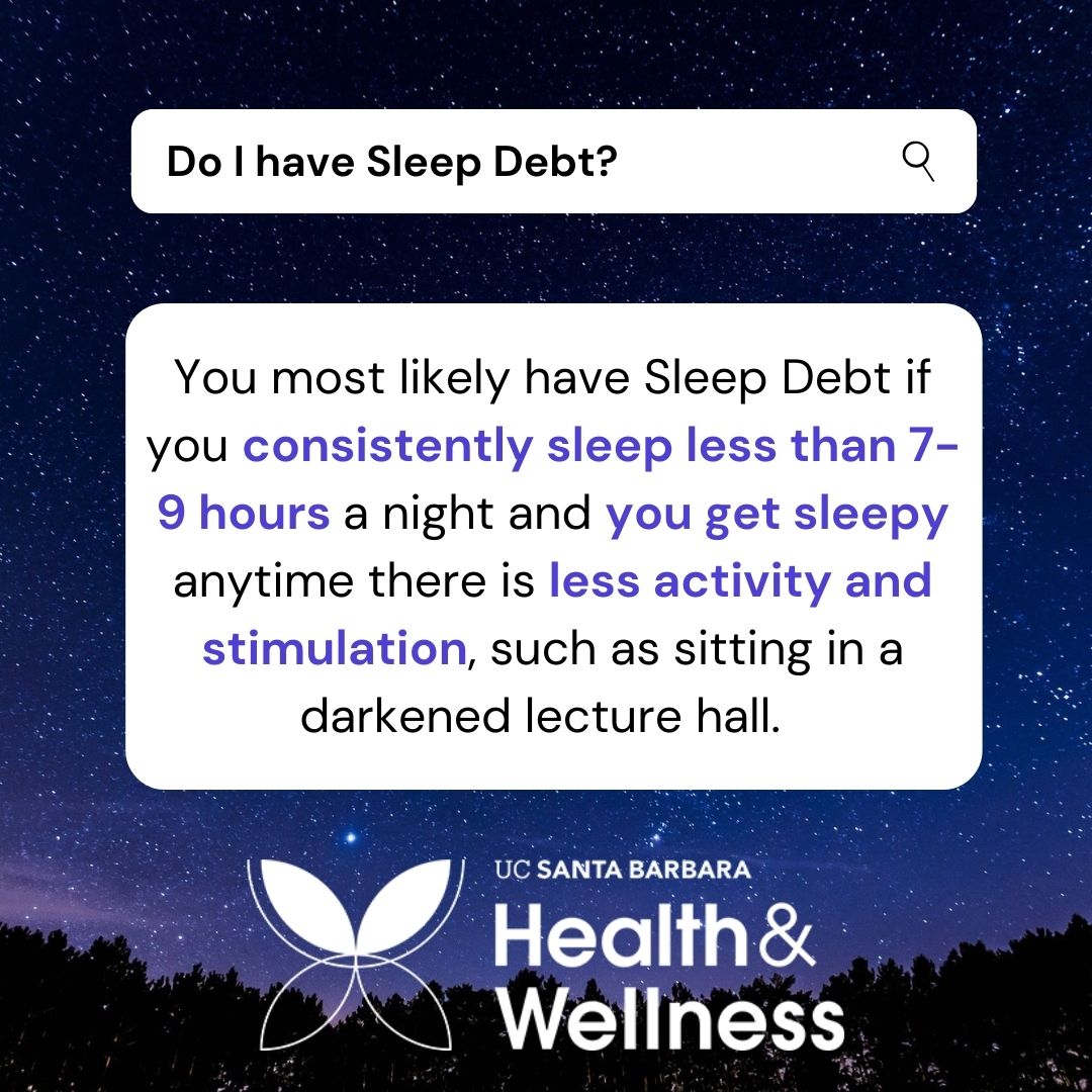 do I have sleep debt?