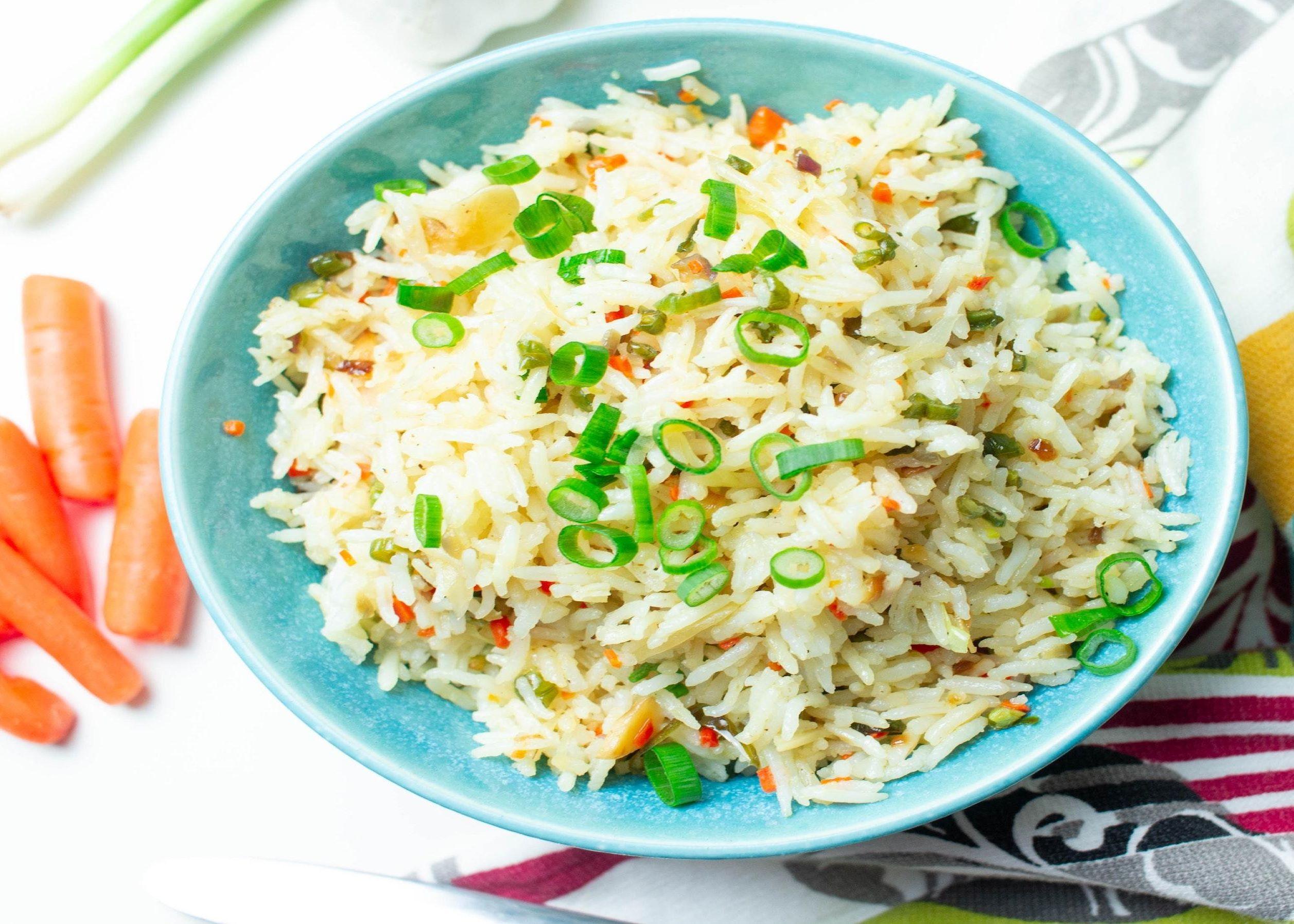 Microwave "Fried" Rice Health & Wellness